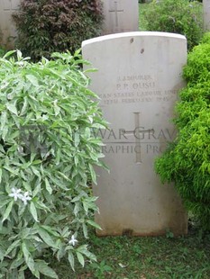 TRINCOMALEE WAR CEMETERY - OUSU, P P